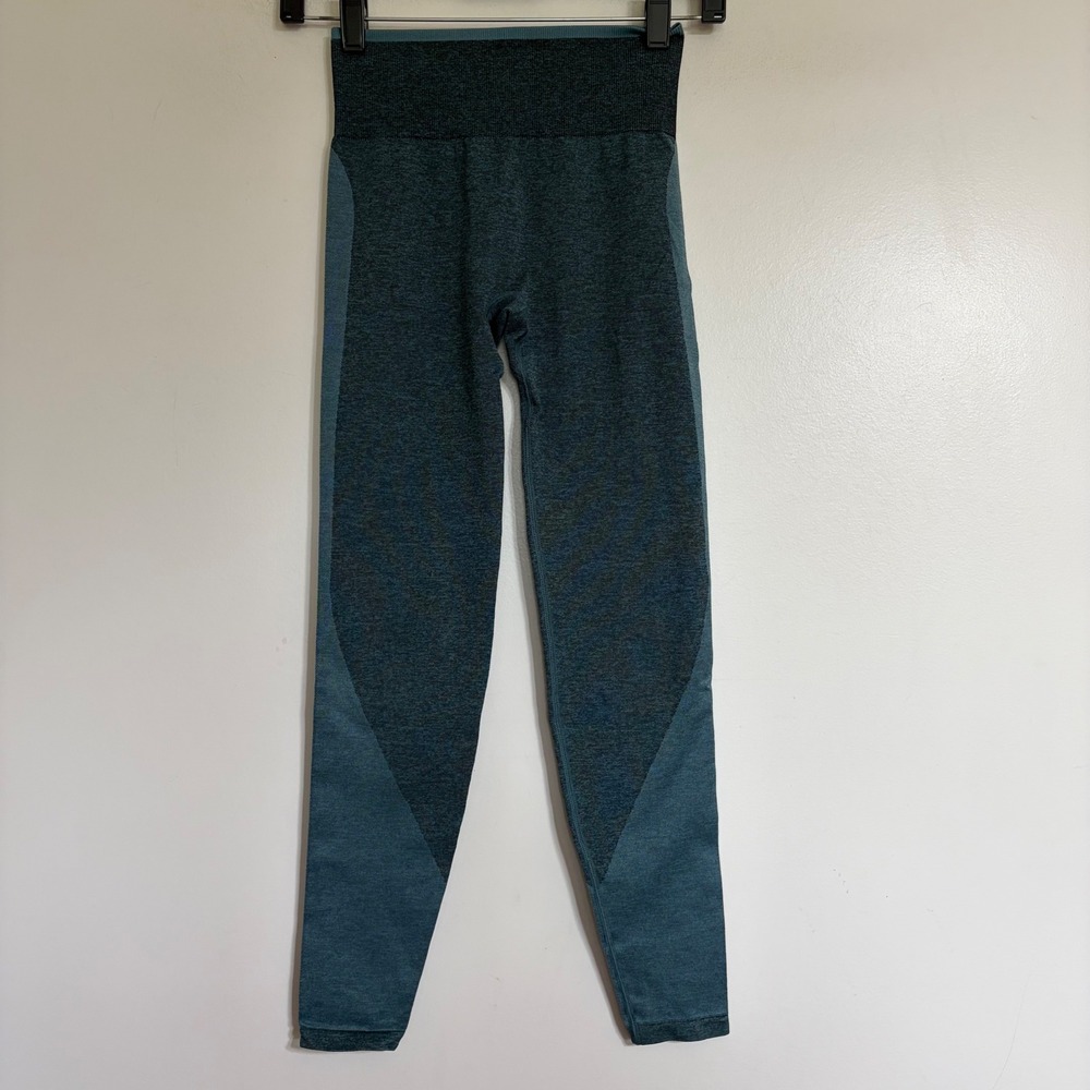Pink Victorias Secret Seamless High Waist Leggings Teal Marl XS Activewear